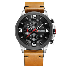 Load image into Gallery viewer, Men Sport Leather Wrist Watch