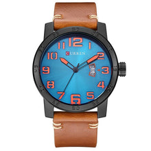Load image into Gallery viewer, Casual Leather Band Waterproof Wristwatch