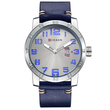 Load image into Gallery viewer, Casual Leather Band Waterproof Wristwatch
