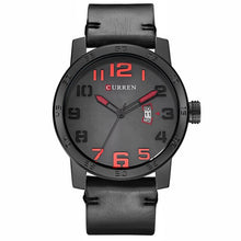 Load image into Gallery viewer, Casual Leather Band Waterproof Wristwatch