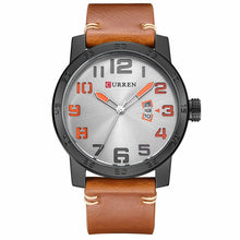 Load image into Gallery viewer, Casual Leather Band Waterproof Wristwatch